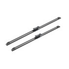 2 Balais d'Essuie Glace 600mm / 530mm Pour VW Fiat Chevrolet Land Rover 51770373