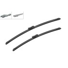 2 Balais d'Essuie Glace 600mm / 530mm Pour VW Fiat Chevrolet Land Rover 51770373