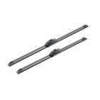 2 Balais d'Essuie Glace 600mm / 530mm Pour Peugeot 406 4007 4008 Renault VW BMW