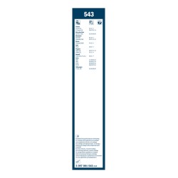 2 Balais d'Essuie Glace 600mm / 530mm Pour Peugeot Renault VW Opel 2D0955425