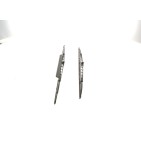 2 Balais d'Essuie Glace 600mm / 530mm Pour Peugeot 4007 4008 Renault Opel Nissan