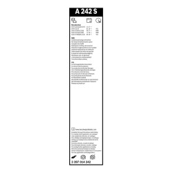 2 Balais d'Essuie Glace 600mm / 550mm Pour MERCEDES AMG GT Classe E T-Model CLS