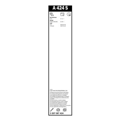 2 Balais d'Essuie Glace 600mm / 550mm Pour Renault MERCEDES Saab 7701068753
