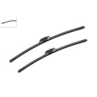 2 Balais d'Essuie Glace 600mm / 550mm Pour Renault MERCEDES Saab 7701068753