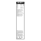 2 Balais d'Essuie Glace 600mm / 550mm Pour Opel Meriva A Chevrolet Honda Mazda