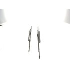 2 Balais d'Essuie Glace 600mm / 550mm Pour Peugeot BMW Chevrolet MERCEDES 6426P8