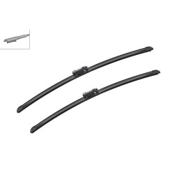 2 Balais d'Essuie Glace 600mm / 575mm Pour Cadillac BLS Wagon Saab 9-3 9-3X