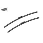 2 Balais d'Essuie Glace 600mm / 575mm Pour BMW Série 5 E39 E60 E61 61610421055