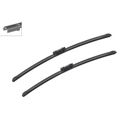 2 Balais d'Essuie Glace 600mm / 575mm Pour BMW Série 5 E39 E60 E61 61610421055