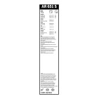 2 Balais d'Essuie Glace 650mm Pour Peugeot Fiat Chrysler Citroën C8