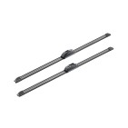 2 Balais d'Essuie Glace 650mm Pour Peugeot Fiat Chrysler Citroën C8