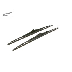 2 Balais d'Essuie Glace 650mm Pour Peugeot 807 Fiat Citroën C8 Lancia Phedra