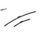 2 Balais d'Essuie Glace 650mm / 340mm Pour Opel Mokka Fiat Nissan Chevrolet Trax