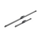 2 Balais d'Essuie Glace 650mm / 340mm Pour Renault Captur I Clio IV 288900432R
