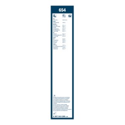 2 Balais d'Essuie Glace 650mm / 340mm Pour Fiat Nissan Toyota Suzuki S-Cross SX4