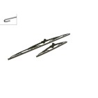 2 Balais d'Essuie Glace 650mm / 340mm Pour Fiat Nissan Toyota Suzuki S-Cross SX4