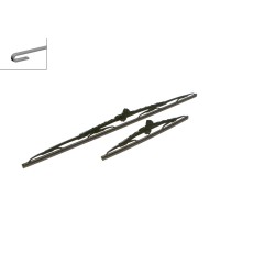 2 Balais d'Essuie Glace 650mm / 340mm Pour Fiat Nissan Toyota Suzuki S-Cross SX4