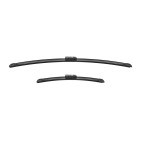 2 Balais d'Essuie Glace 650mm / 360mm Pour Fiat 500X 52029236 52029238