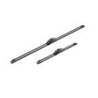 2 Balais d'Essuie Glace 650mm / 360mm Pour Nissan Micra V Haval H6 Honda Jazz IV