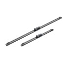 2 Balais d'Essuie Glace 650mm / 380mm Pour Fiat 500L Ford Fiesta VI