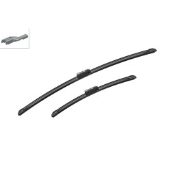 2 Balais d'Essuie Glace 650mm / 400mm Pour Peugeot Renault Opel Adam Fiat 642345