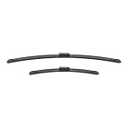 2 Balais d'Essuie Glace 650mm / 400mm Pour Peugeot Renault Opel Adam Fiat 642345