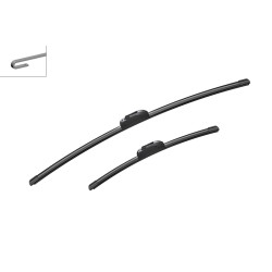 2 Balais d'Essuie Glace 650mm / 400mm Pour Kia EV6