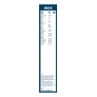 2 Balais d'Essuie Glace 650mm / 400mm Pour Peugeot Nissan Toyota Auris Acura