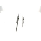 2 Balais d'Essuie Glace 650mm / 400mm Pour Peugeot Nissan Toyota Auris Acura