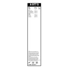 2 Balais d'Essuie Glace 650mm / 425mm Pour Peugeot 207 Ford Focus II