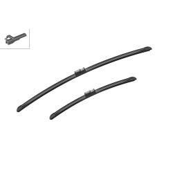 2 Balais d'Essuie Glace 650mm / 425mm Pour Peugeot 207 Ford Focus II