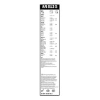 2 Balais d'Essuie Glace 650mm / 450mm Pour Renault Kadjar Nissan Toyota Acura