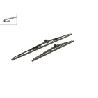 2 Balais d'Essuie Glace 650mm / 450mm Pour Renault Avantime Nissan Toyota