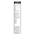 2 Balais d'Essuie Glace 650mm / 475mm Pour VW Audi A3 Skoda Porsche 3G1998002