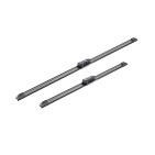 2 Balais d'Essuie Glace 650mm / 475mm Pour Renault BMW Opel Fiat 288901346R