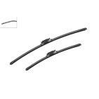 2 Balais d'Essuie Glace 650mm / 475mm Pour Peugeot Opel Fiat Toyota 642330