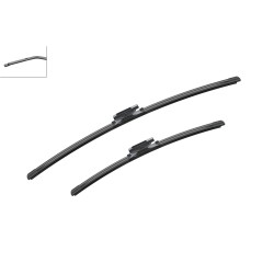 2 Balais d'Essuie Glace 650mm / 475mm Pour Peugeot Opel Fiat Toyota 642330