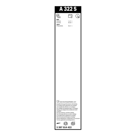 2 Balais d'Essuie Glace 650mm / 500mm Pour BMW X3 X4 Jaguar E-Pace