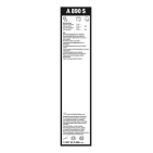 2 Balais d'Essuie Glace 650mm / 500mm Pour MERCEDES EQE EQS