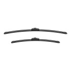 2 Balais d'Essuie Glace 650mm / 500mm Pour Peugeot Fiat Toyota Chrysler