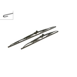 2 Balais d'Essuie Glace 650mm / 500mm Pour Peugeot Fiat Toyota Chrysler 6426E5