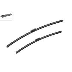 2 Balais d'Essuie Glace 650mm / 530mm Pour VW Audi A6 A7 Seat Skoda 4G1955425A