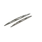 2 Balais d'Essuie Glace 650mm / 530mm Pour Peugeot 607