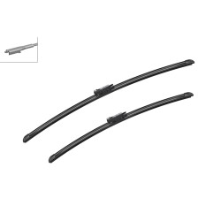 2 Balais d'Essuie Glace 650mm / 550mm Pour Toyota Ford USA MERCEDES Classe S