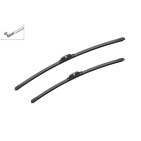 2 Balais d'Essuie Glace 650mm / 550mm Pour Renault Grand Scénic II 7701056011