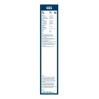 2 Balais d'Essuie Glace 650mm / 550mm Pour Ford Transit Toyota Honda Hyundai