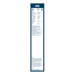 2 Balais d'Essuie Glace 650mm / 550mm Pour Ford Transit Toyota Honda Hyundai