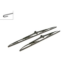 2 Balais d'Essuie Glace 650mm / 550mm Pour MERCEDES Classe V Vito
