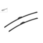 2 Balais d'Essuie Glace 650mm / 575mm Pour Honda Civic VIII MERCEDES Classe A