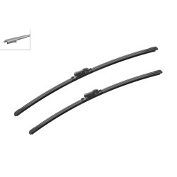 2 Balais d'Essuie Glace 650mm / 600mm Pour VW Audi MERCEDES 2E1955421A 2E1955421